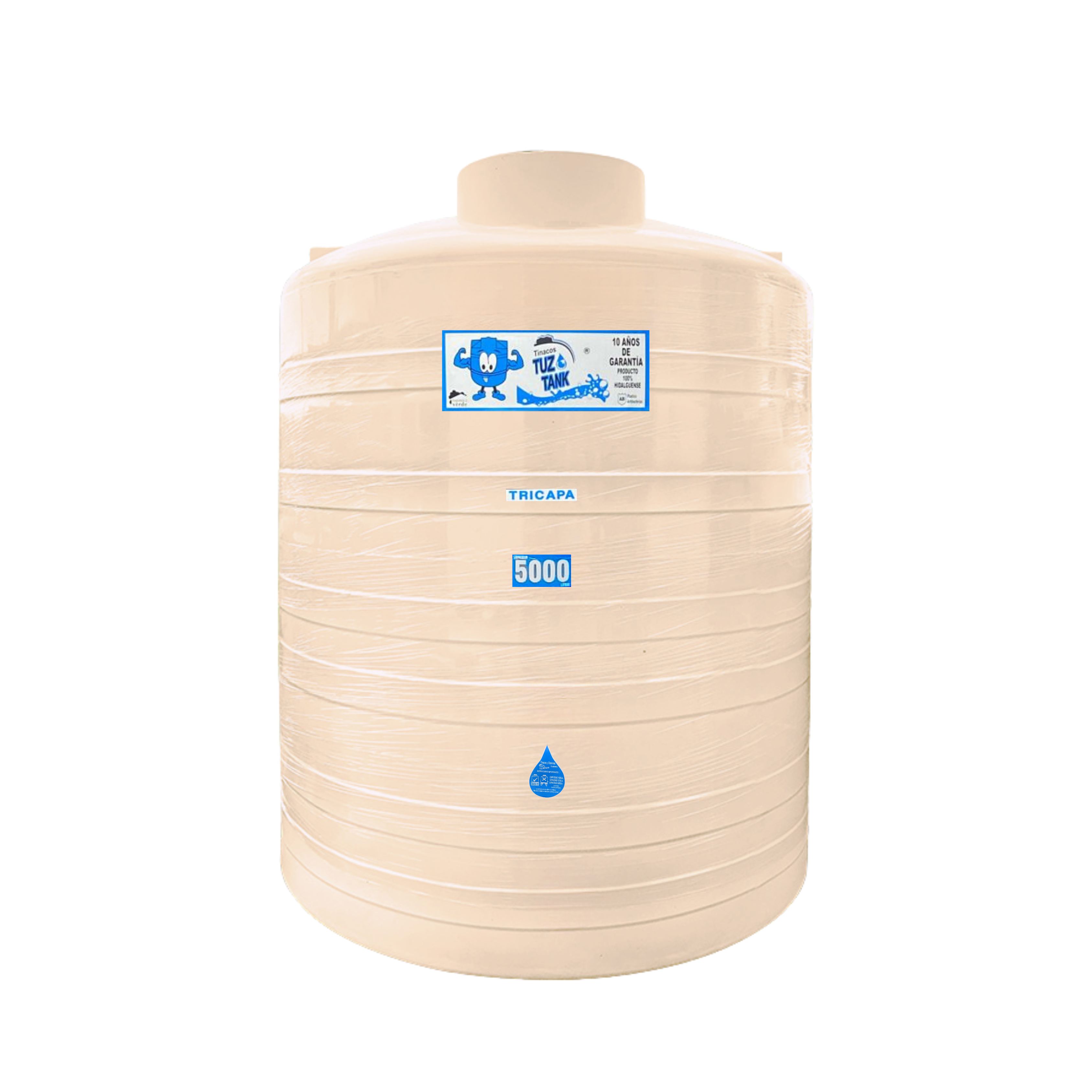 Cisterna 5,000 Litros Tricapa
